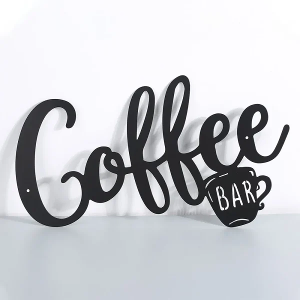 Chic Coffee Bar Sign for a Stylish and Cozy Haven