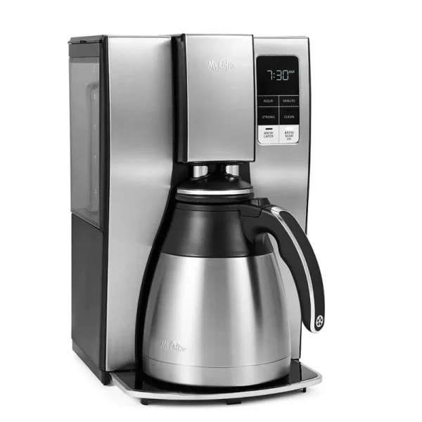 10 Cup Programmable Coffee Maker, in Stainless Steel